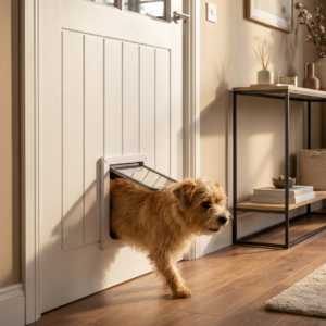 Cat Mate Large Cat Flap – For Large Cats and Small Dogs (221)